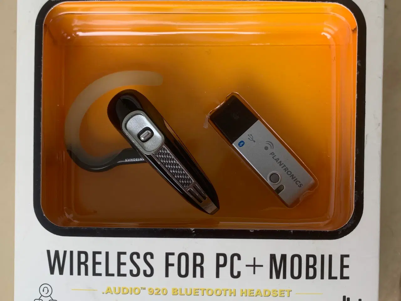 Billede 1 - Plantronics bluetooth headset - nyt