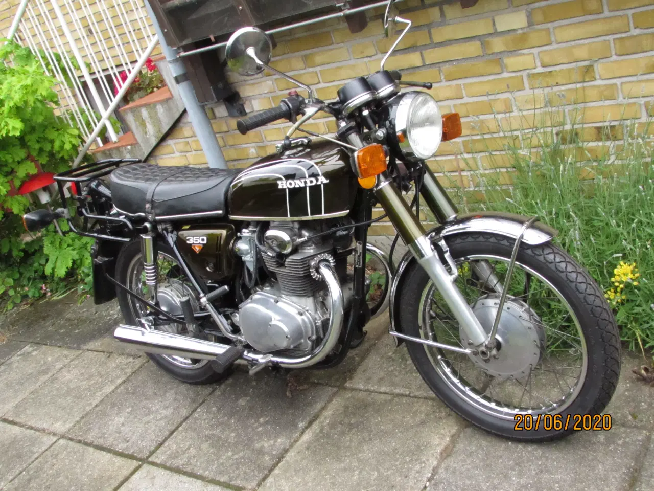 Billede 4 - Honda CB 350 2 - cyl 1973 model (K4)