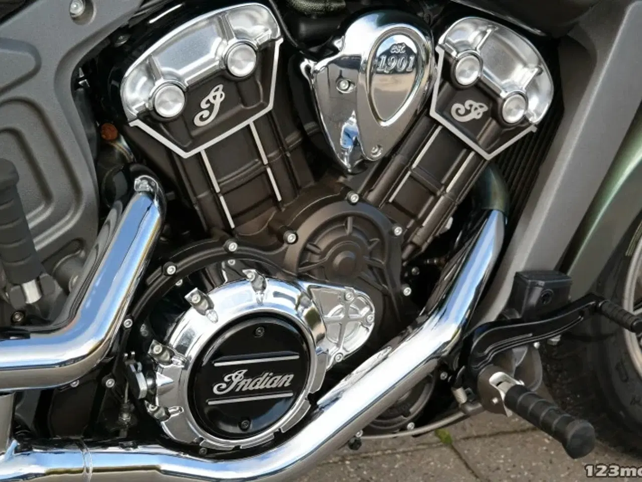 Billede 11 - Indian Scout MC-SYD       BYTTER GERNE