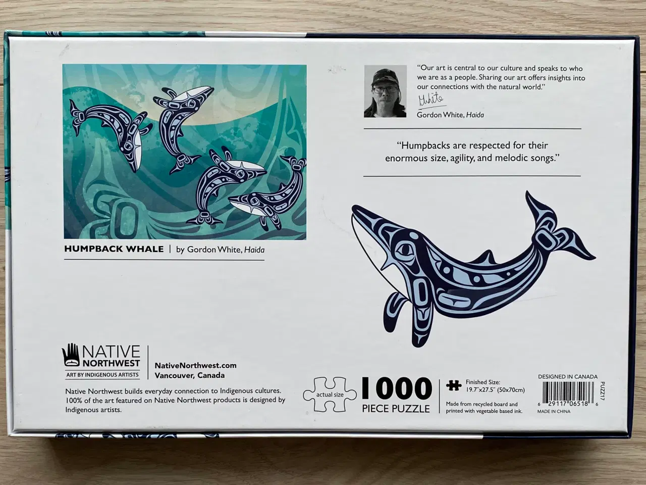 Billede 2 - Humpback Whale (Gordon White) 1000 brikker