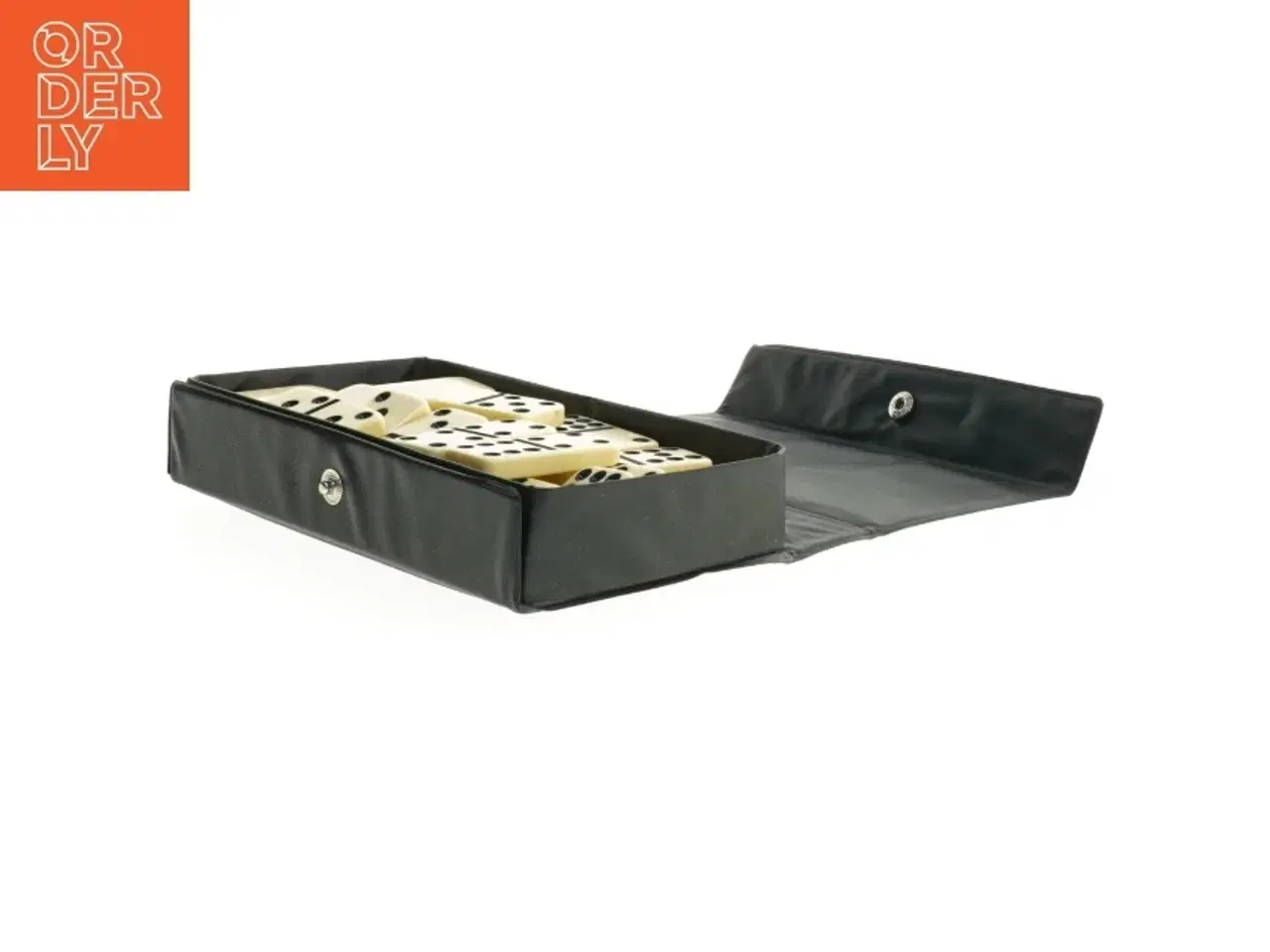 Billede 4 - Dominoesæt med dobbelt ni brikker fra Top Game (str. 18,5 x 10,5 x 4 cm)