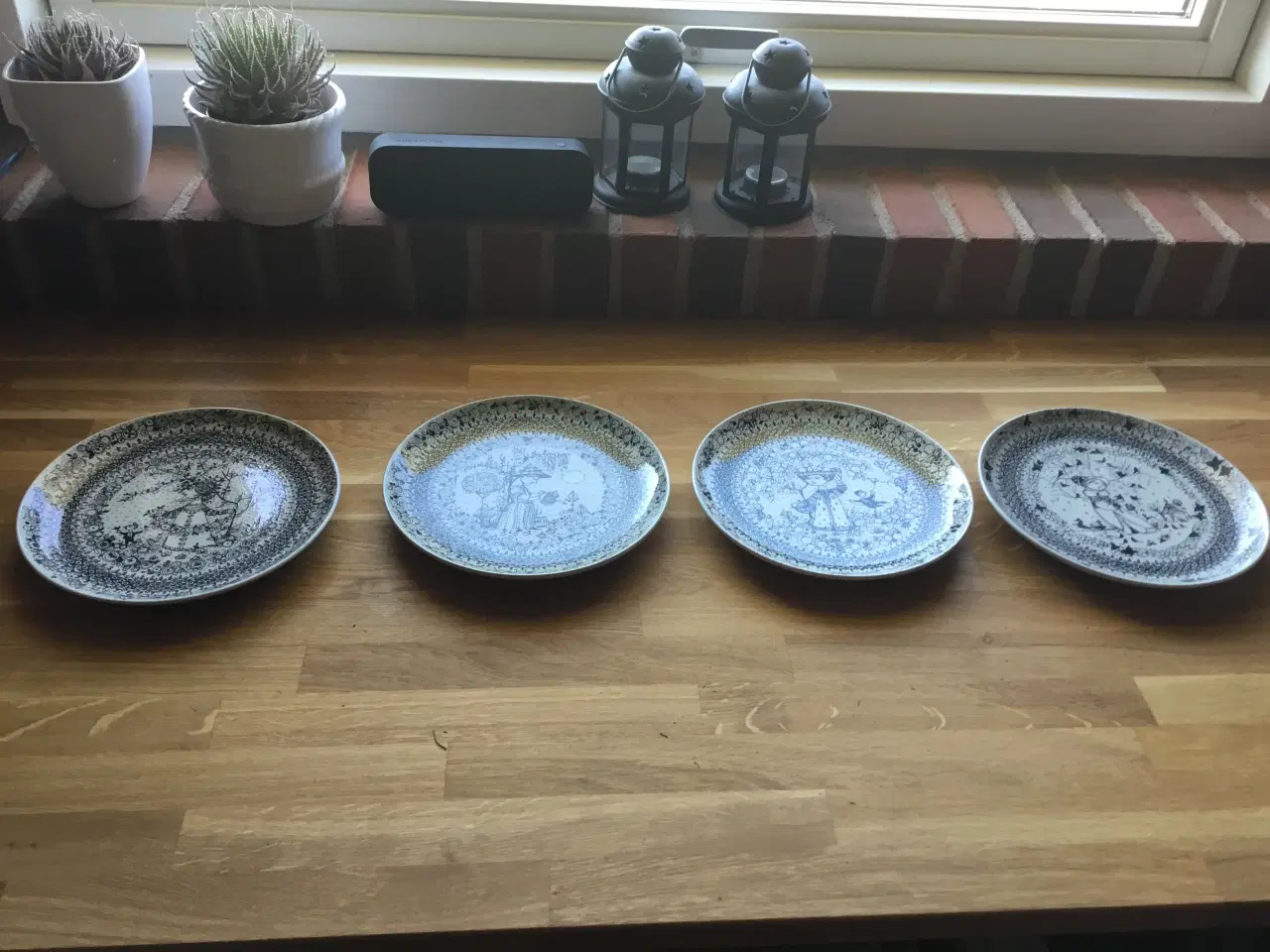 Billede 5 - Bjørn Wiinblad platter “de 4 årstider”