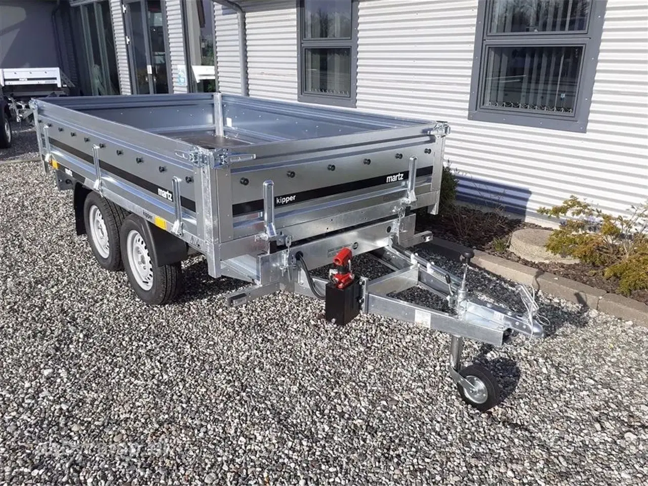 Billede 4 - 0 - Martz Transporter 2515 tipper Martz boggie trailer med hydraulich tip 750 kg til skarp pris
