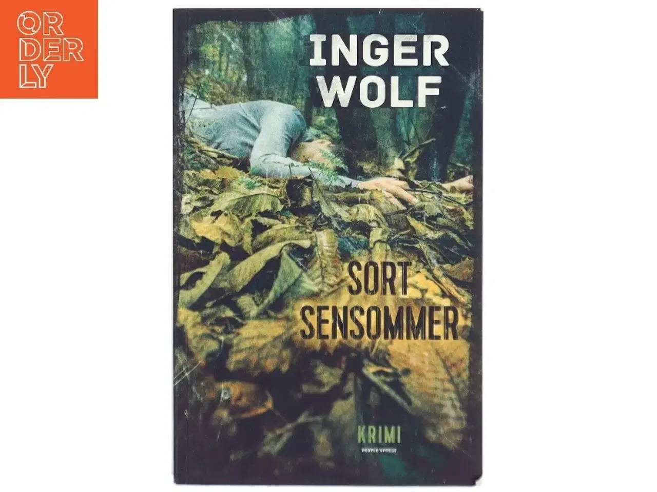 Billede 1 - Sort sensommer af Inger Wolf (Bog)