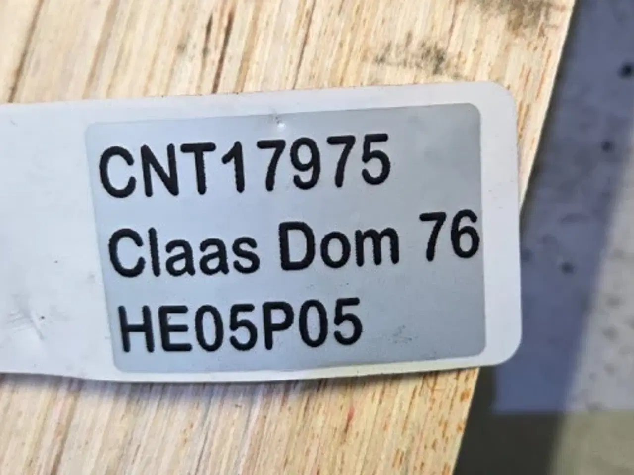 Billede 13 - Claas Dominator 76 Tværryster 0006000540