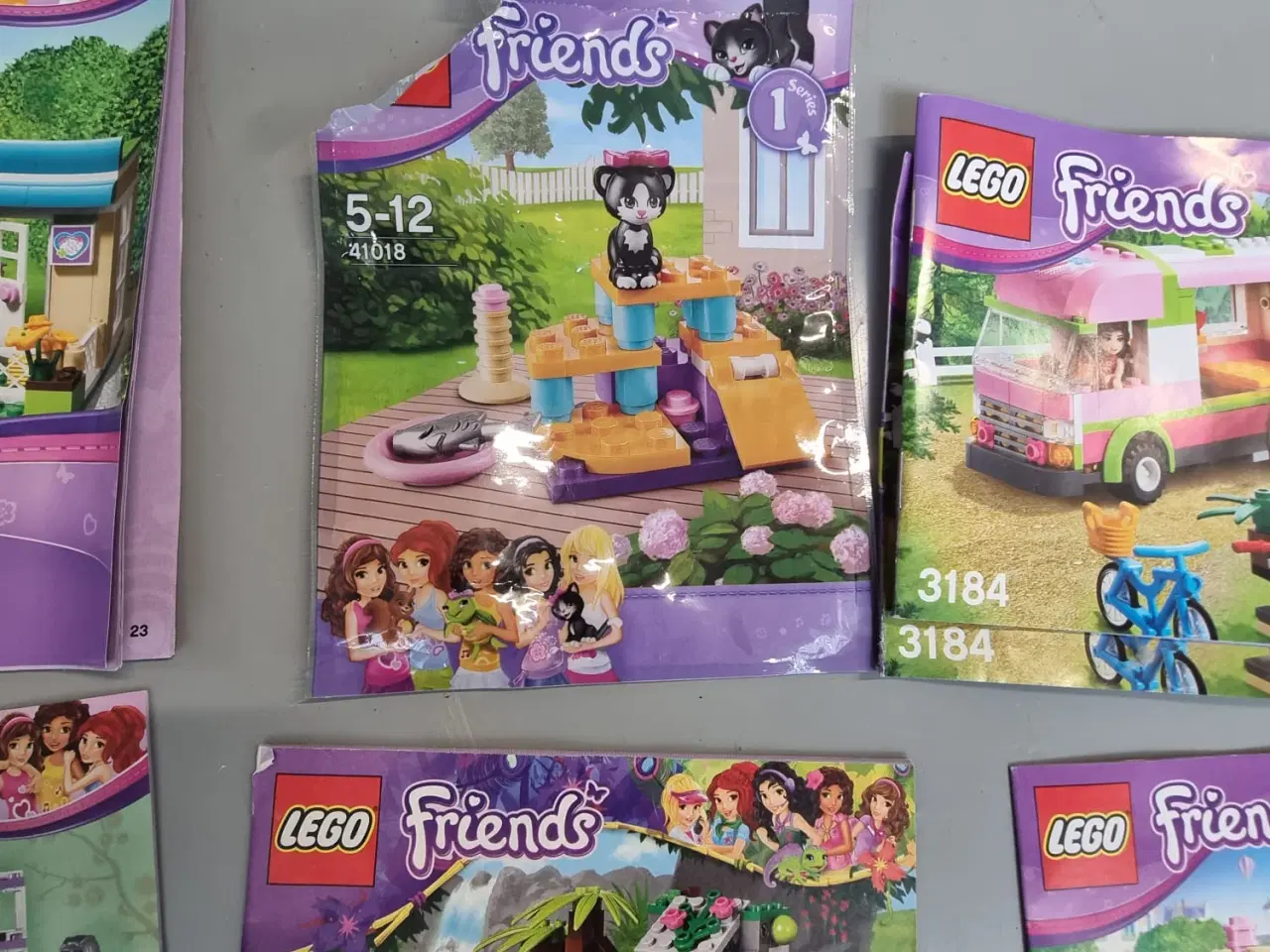 Billede 15 - Lego Friends 8 store, 10 små(inkl. Brugsanvisning)