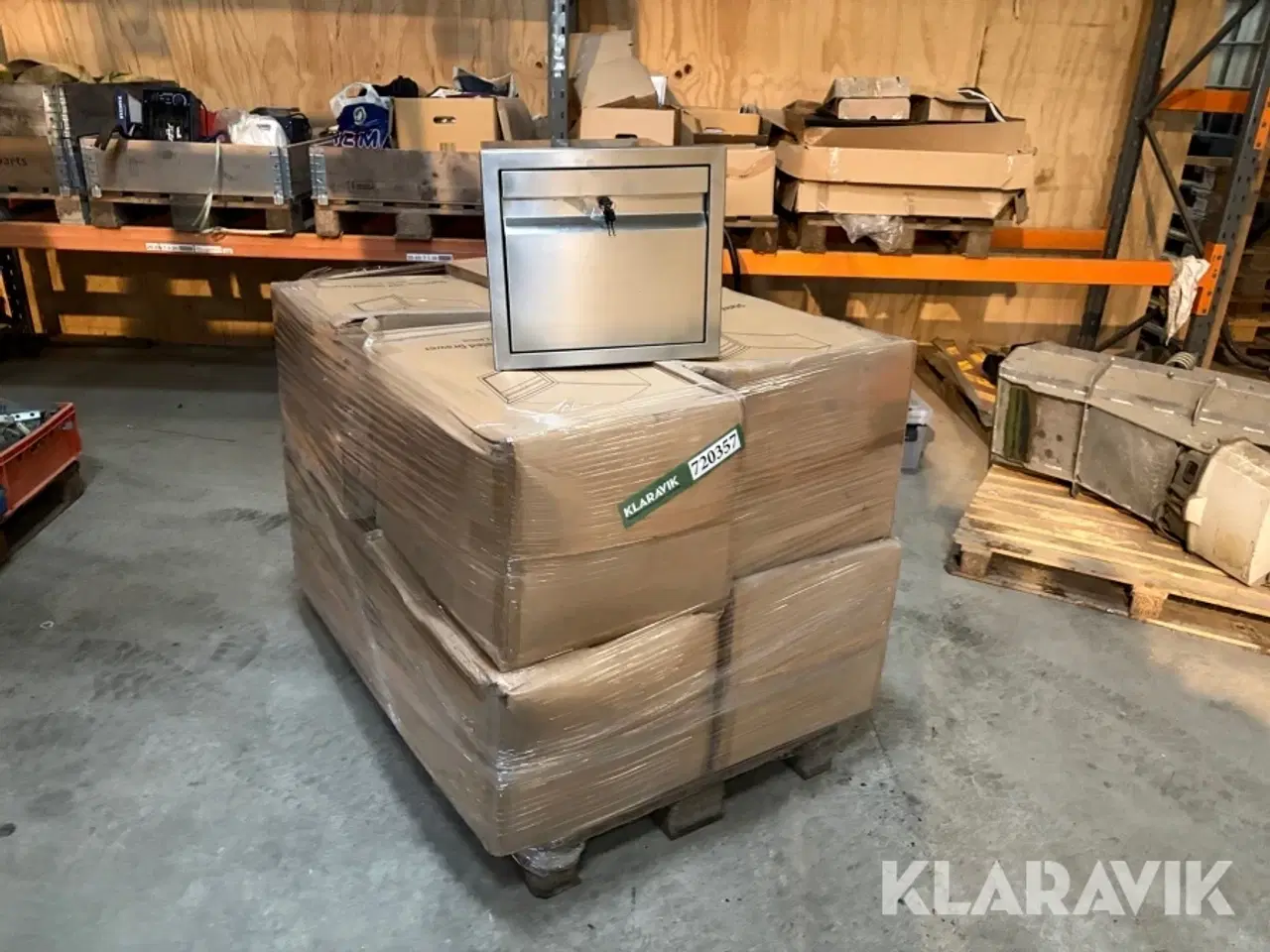 Billede 3 - Skuffer rustfrit stål 8 styk