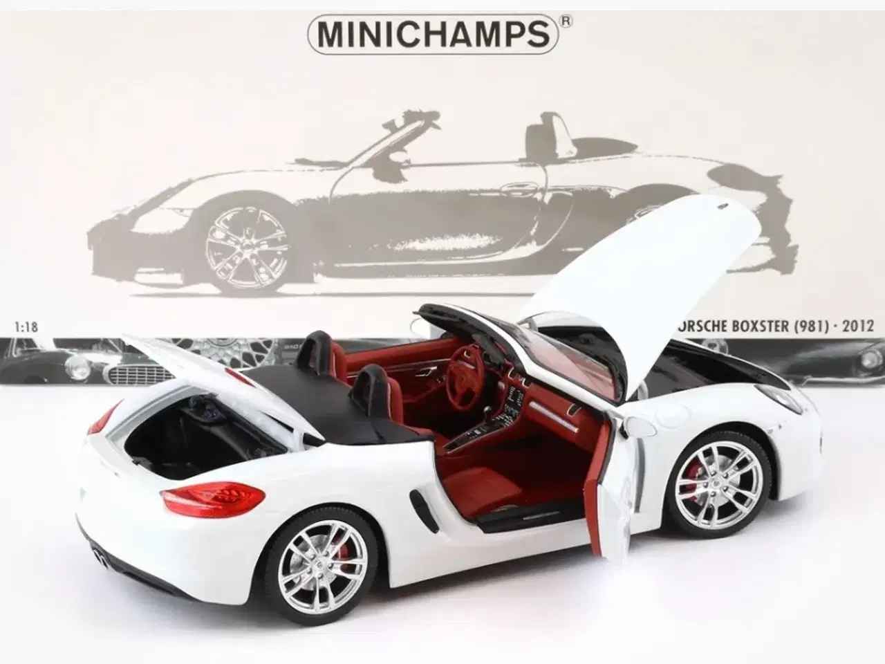 Billede 4 - 1:18 Porsche Boxster S(981) 2012