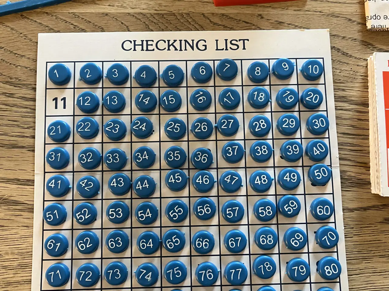 Billede 5 - Bingo spil