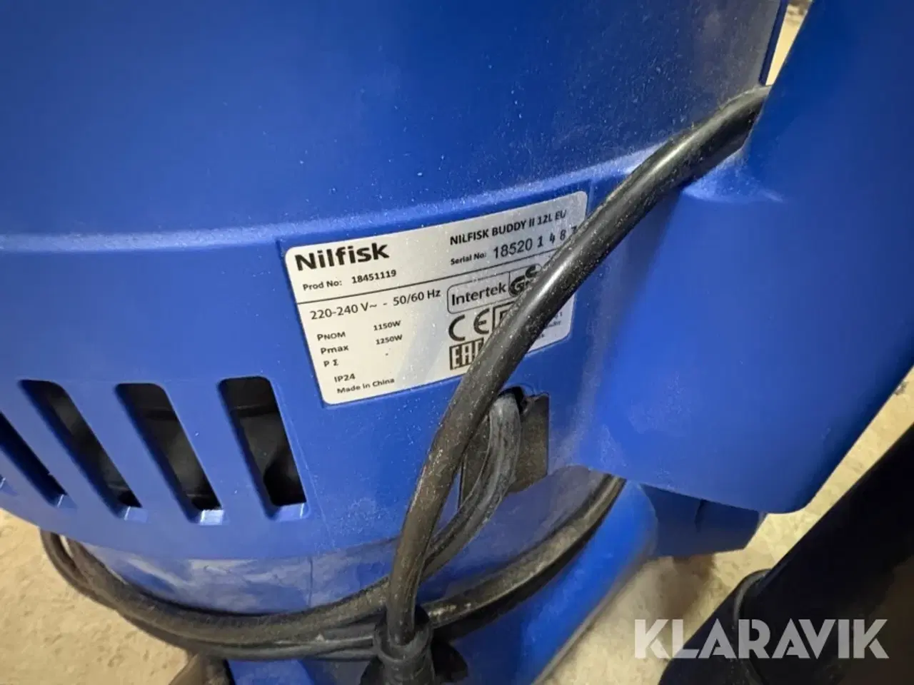 Billede 6 - Støvsuger Nilfisk Buddy II 12