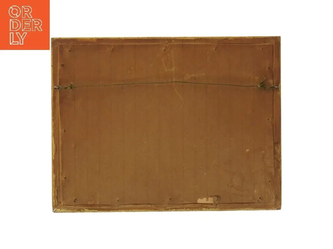 Billede 2 - Indrammet akvarel af Paestum (str. 29x22 cm)