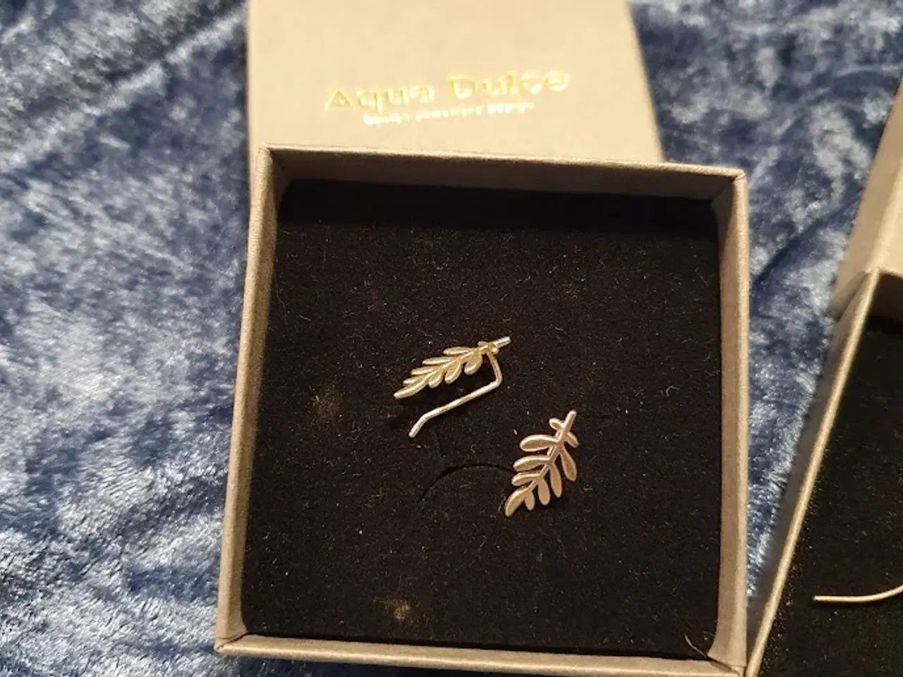 Billede 2 - Flotte øreringe - øretråde - Aqua Dulce