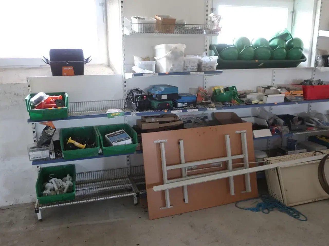 Billede 17 - Sækkevogn, varelager, reservedele, værktøj, reol, opbevaringsvogn m.m.