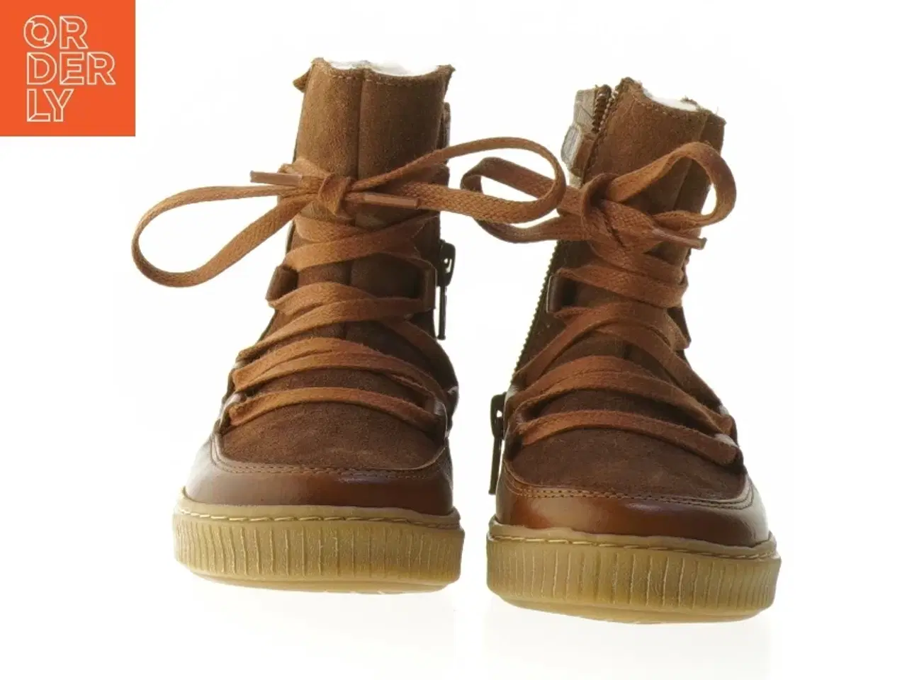 Billede 3 - Wheat Børnestøvler i læder med foring (str. 24 )