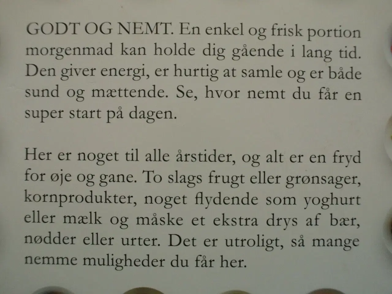Billede 3 - sund morgen - morgenmad i en skål lækkert, nemt og