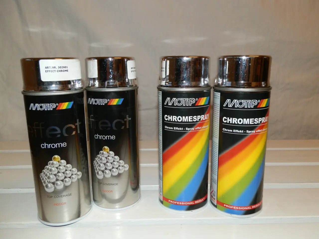 Billede 2 - MOTIP CHROME Spray  400 ml.