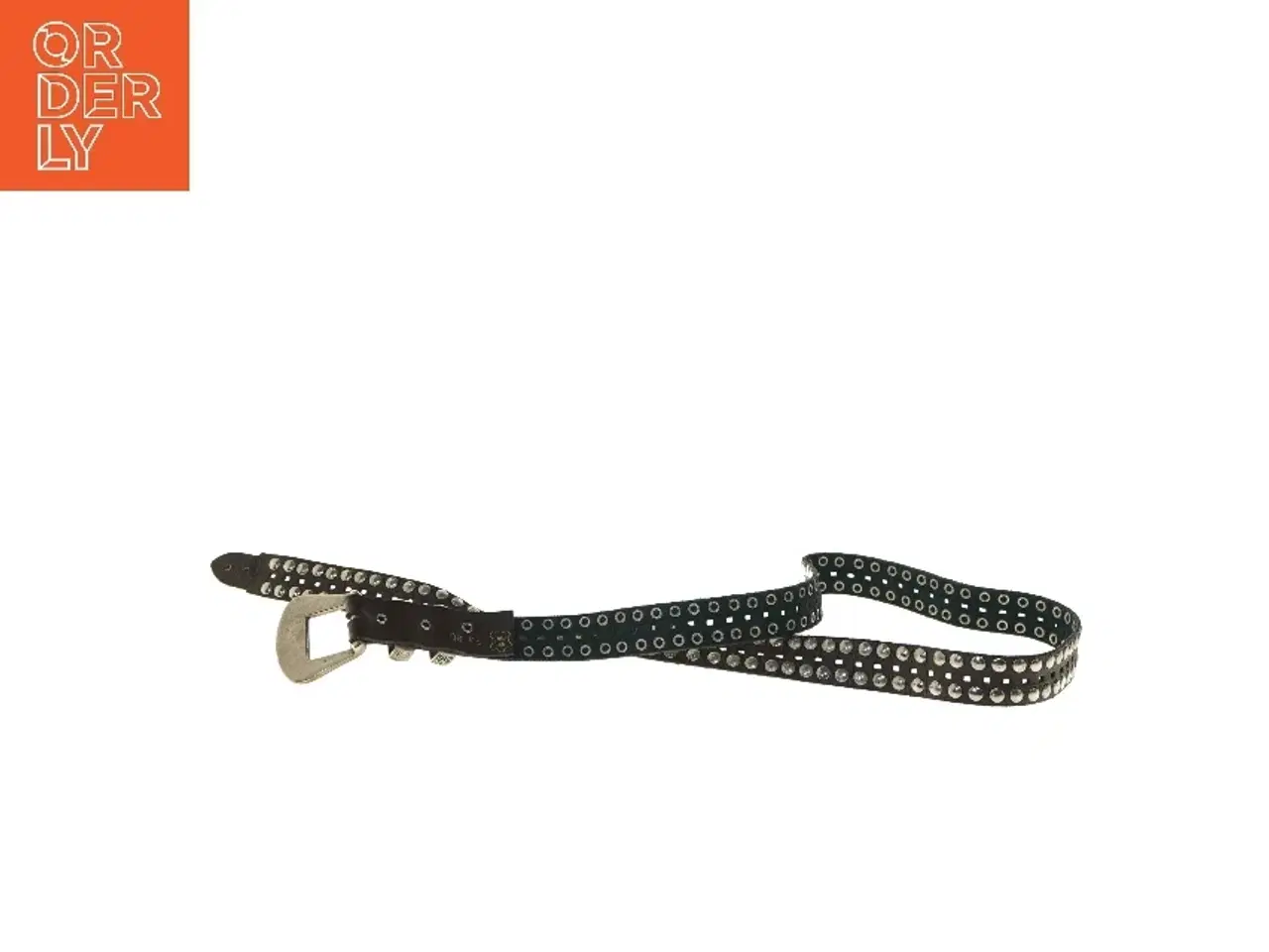 Billede 3 - Bælte med nitter (str. 100 cm)