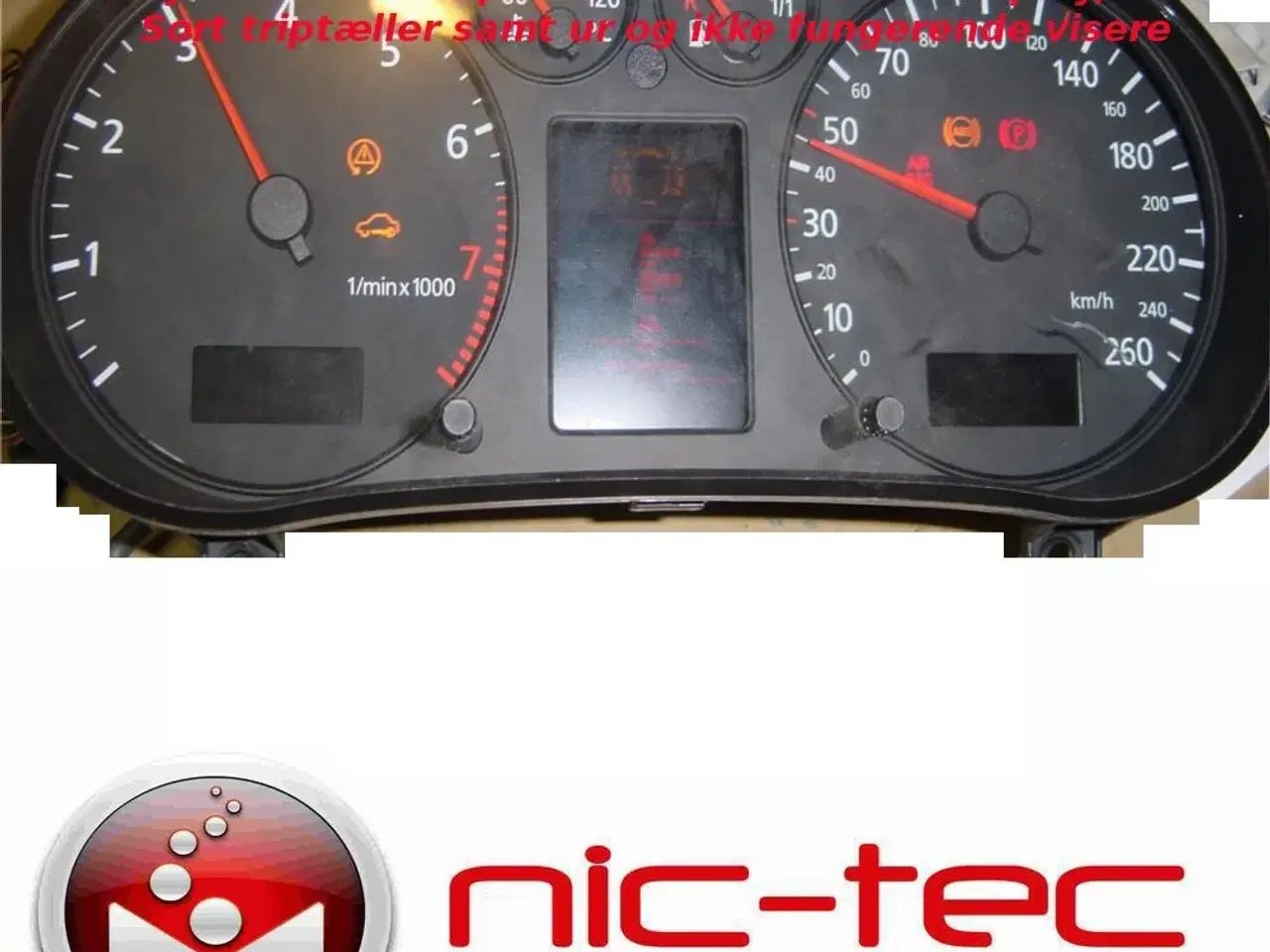 Billede 1 - Audi A3 Speedometer / kombi instrument