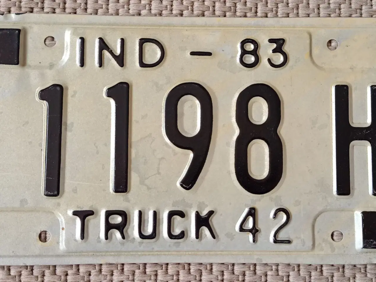 Billede 1 - US nummerplade Garagepynt.