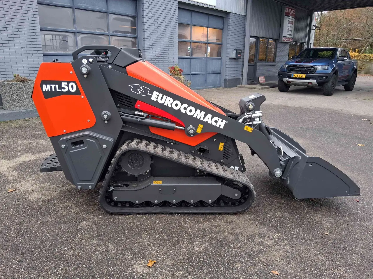 Billede 5 - Eurocomach MTL 50 WT minilæsser på bånd