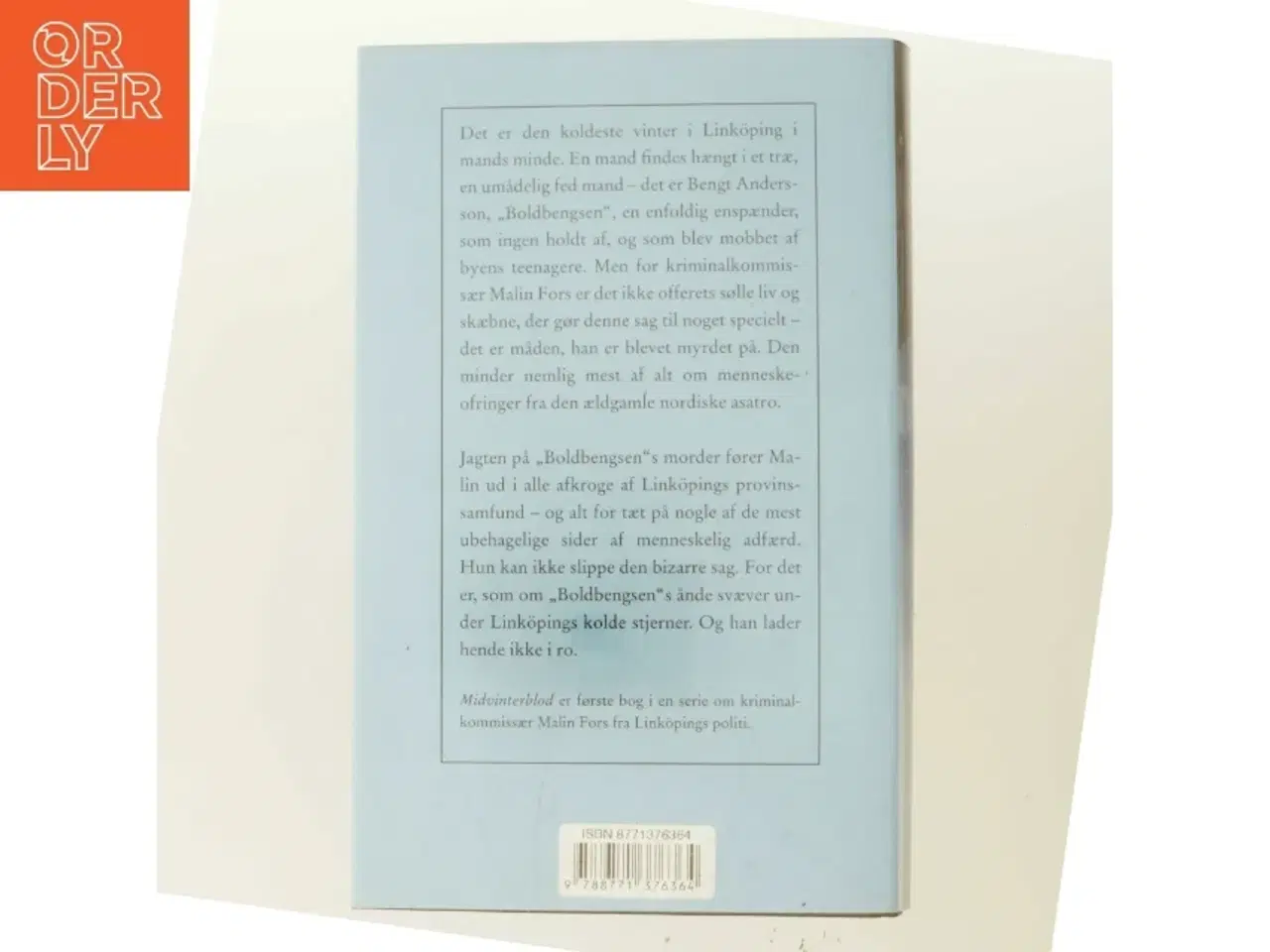 Billede 3 - Midvinterblod af Mons Kallentoft (Bog)