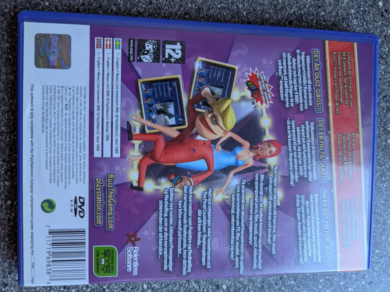 Billede 15 - Ps2 buzz pakke 4 controllere/4 spil