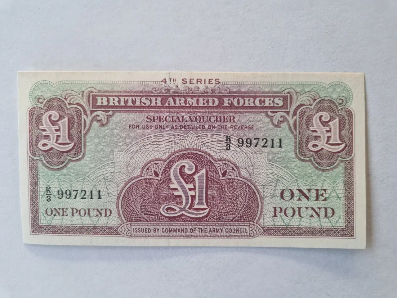 Billede 1 - 1 Pound - British Armed Forces