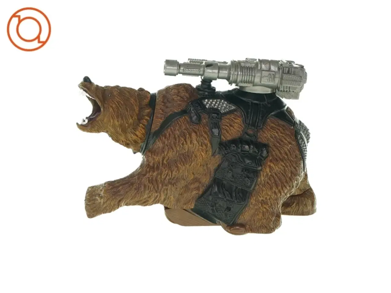 Billede 1 - Legetøjs bjørn i plast (str. LBH 20x7x13 cm)