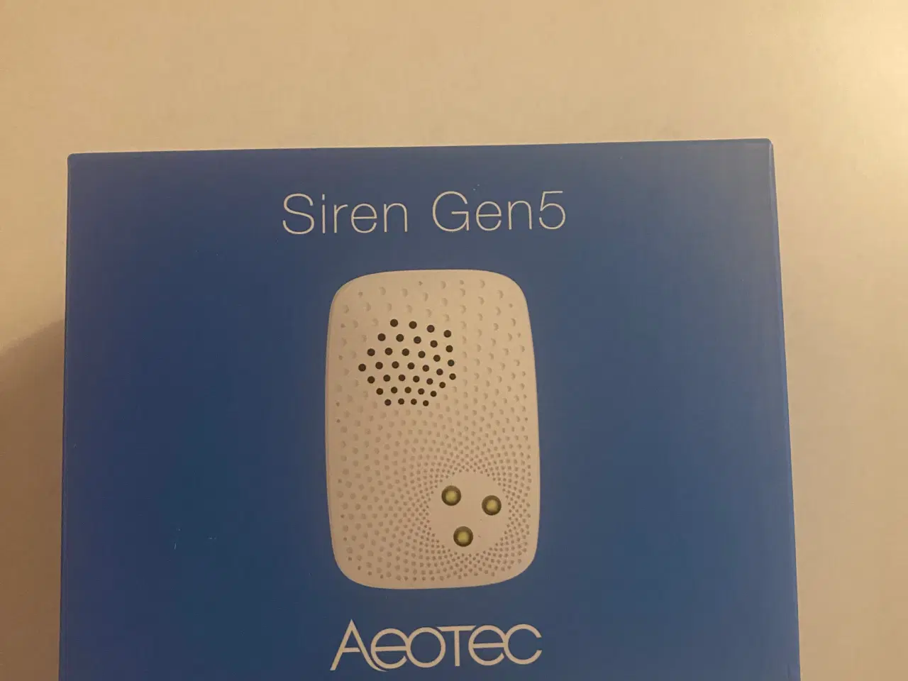 Billede 1 - Aeotec Z-Wave Plus indendørs sirene Gen5 med backu