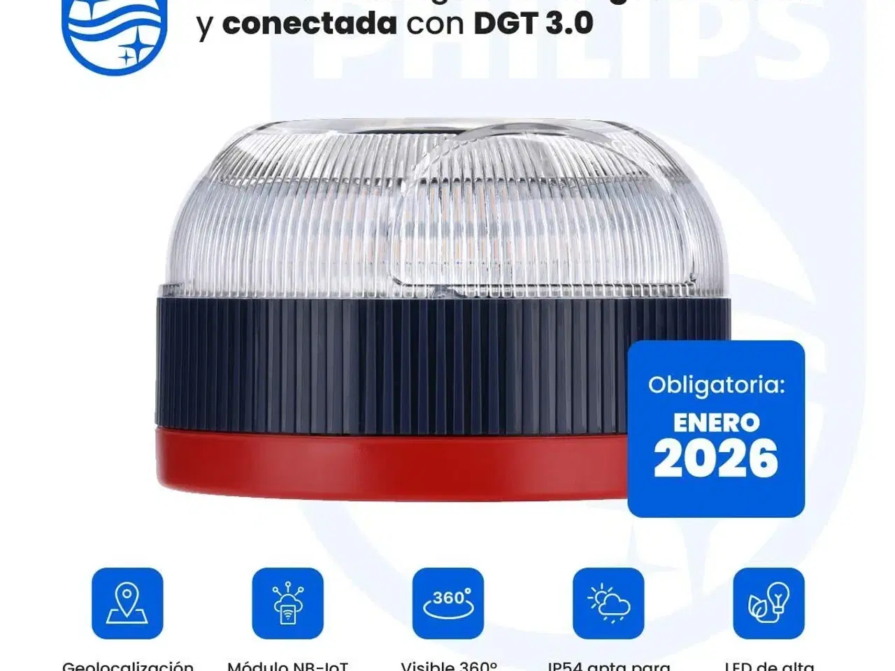 Billede 3 - Philips V16 nødbeacon til DGT 3.0 - SFL1000M/10