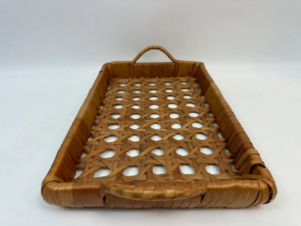 Billede 10 - Retro serveringsbakke / bakke flet