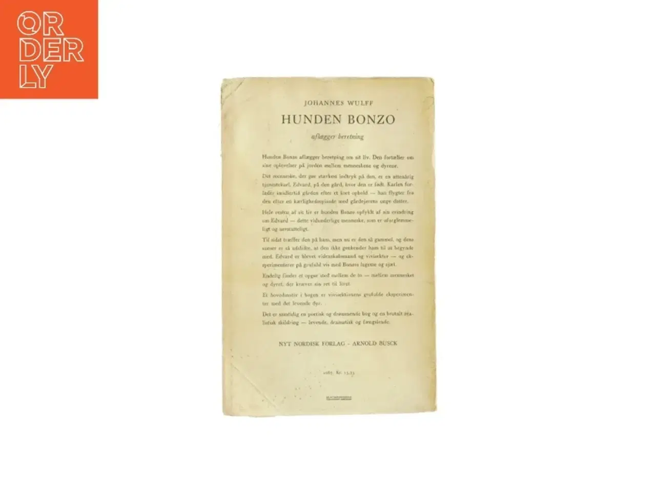 Billede 2 - Hunden Bonzo af Johannes Wulff (bog)
