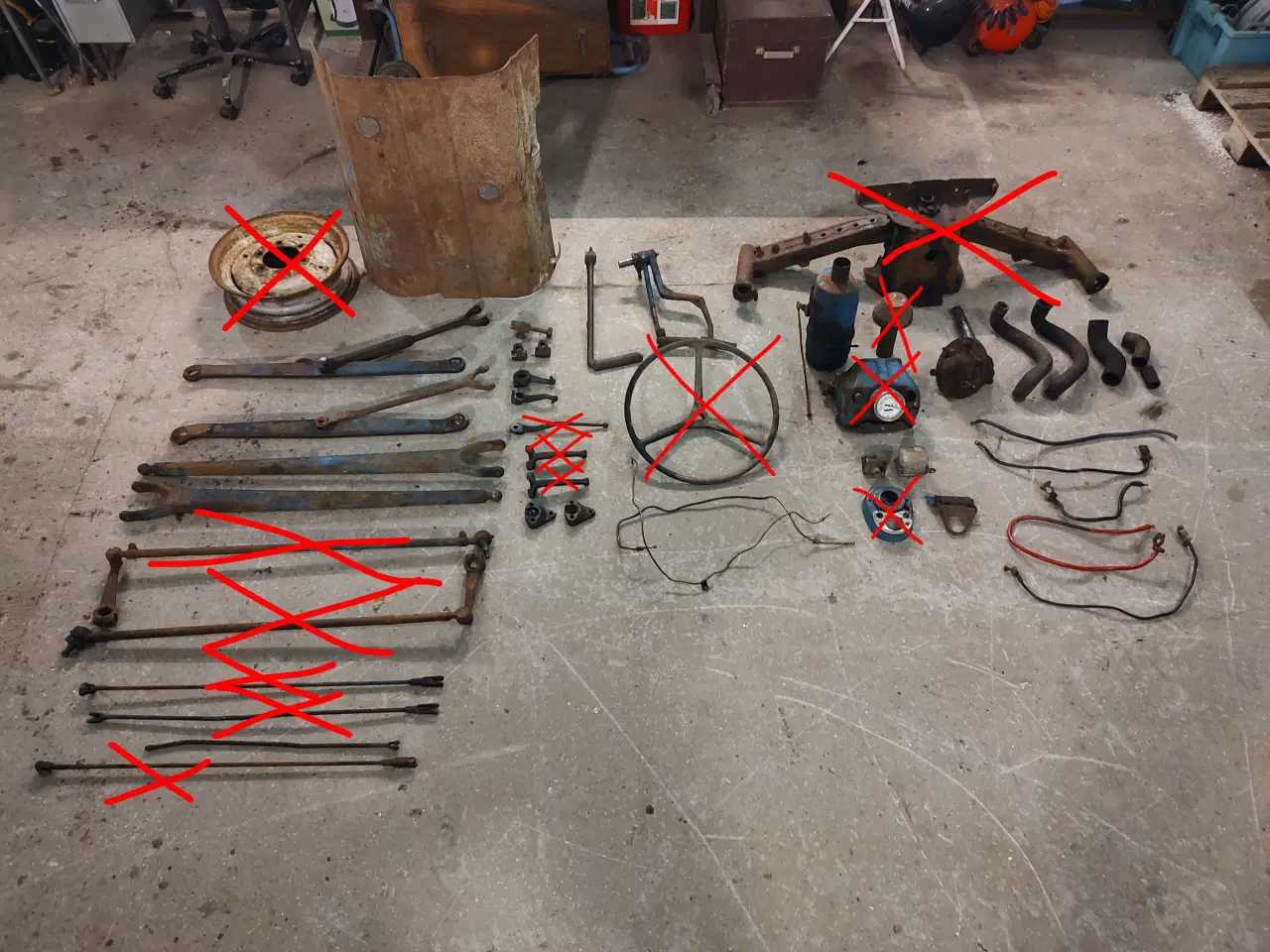 Billede 1 - Fordson Dexta - Reservedele