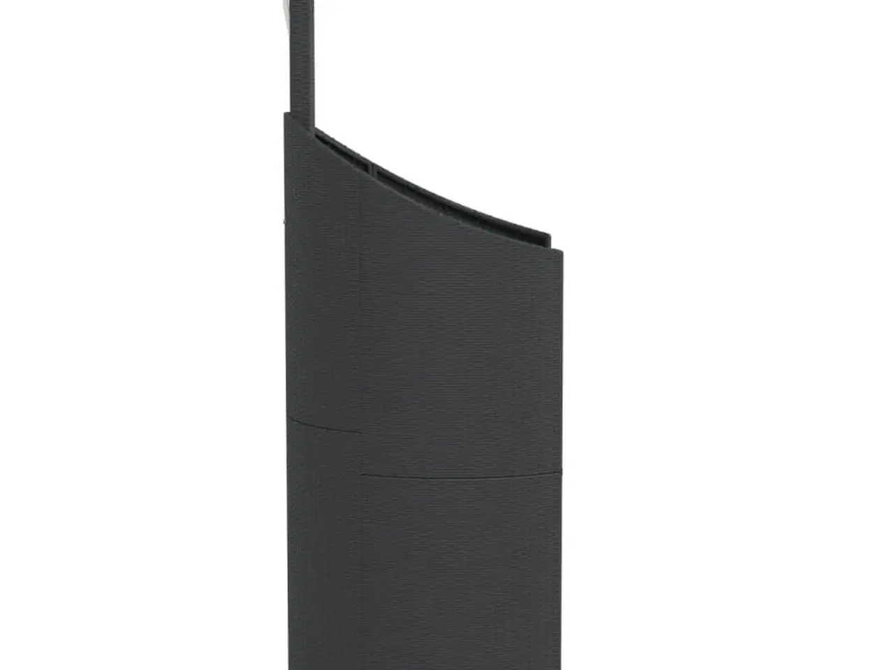 Billede 6 - Havebruser 100x100x100 cm polyrattan og akacietræ sort