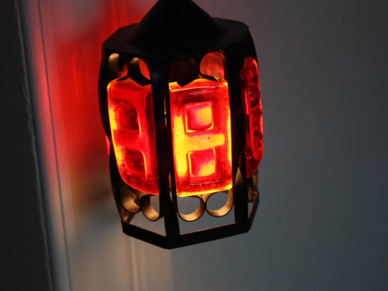 Billede 2 - Alvesta Svensk Design glas lampe højde 19 cm