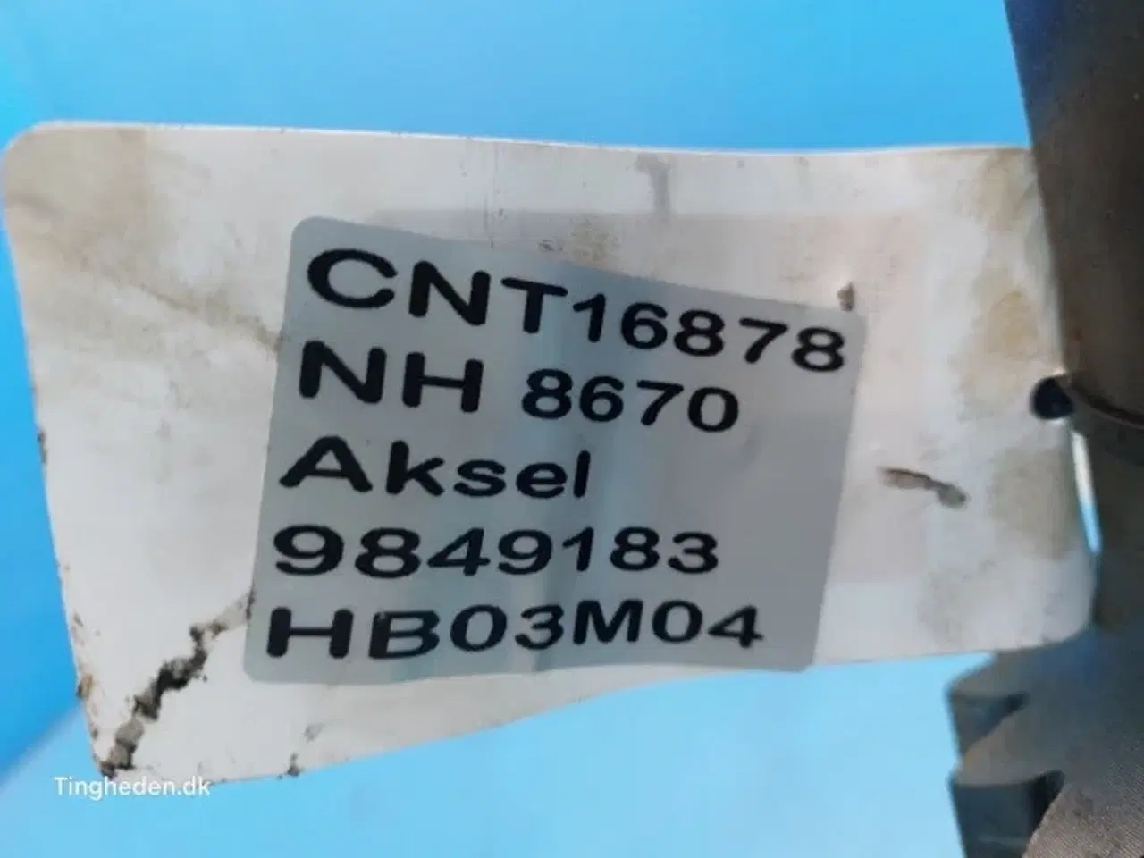 Billede 13 - New Holland 8670 Aksel 9849183