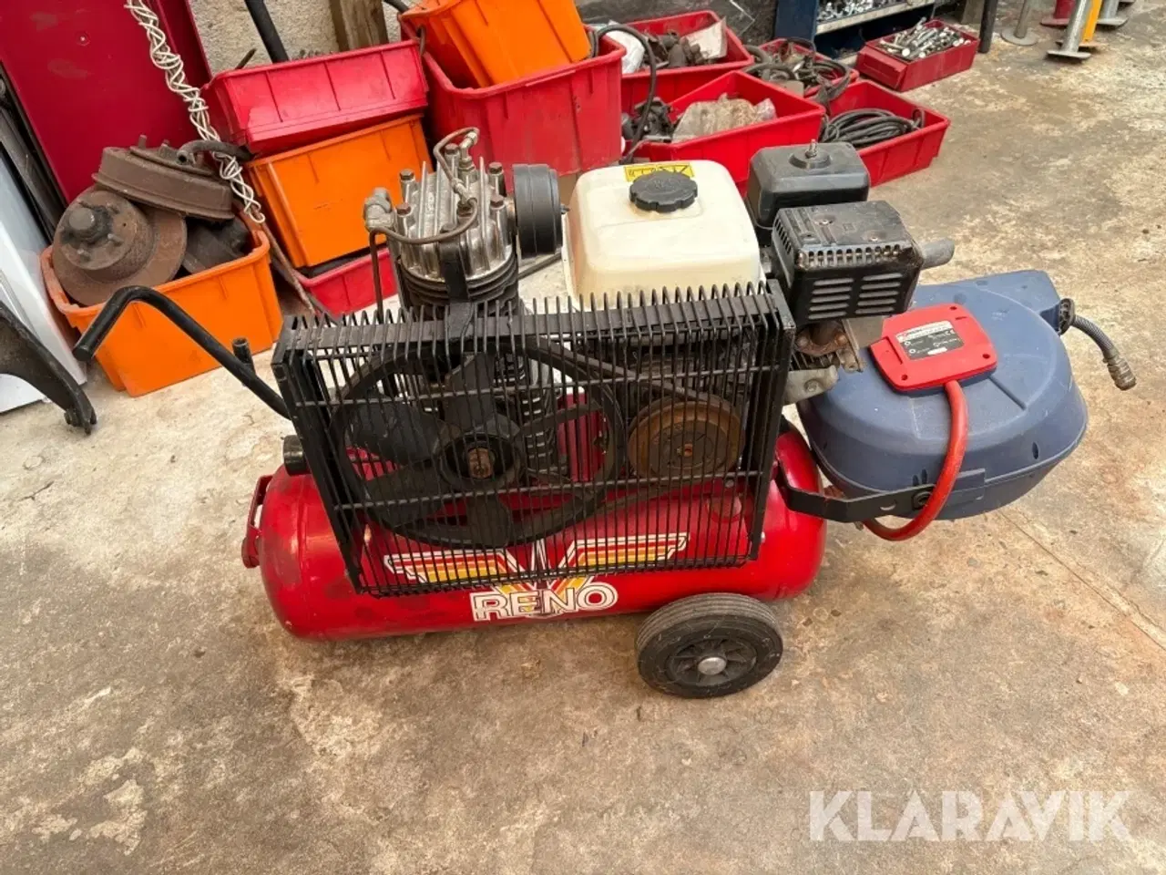 Billede 2 - Kompressor Reno 550/40 - 15 m slange