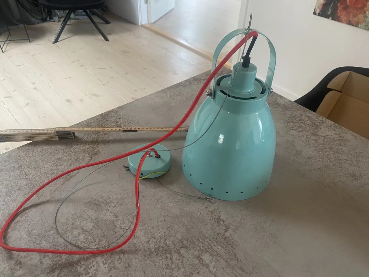 Billede 3 - Done by deer loftslampe turkis