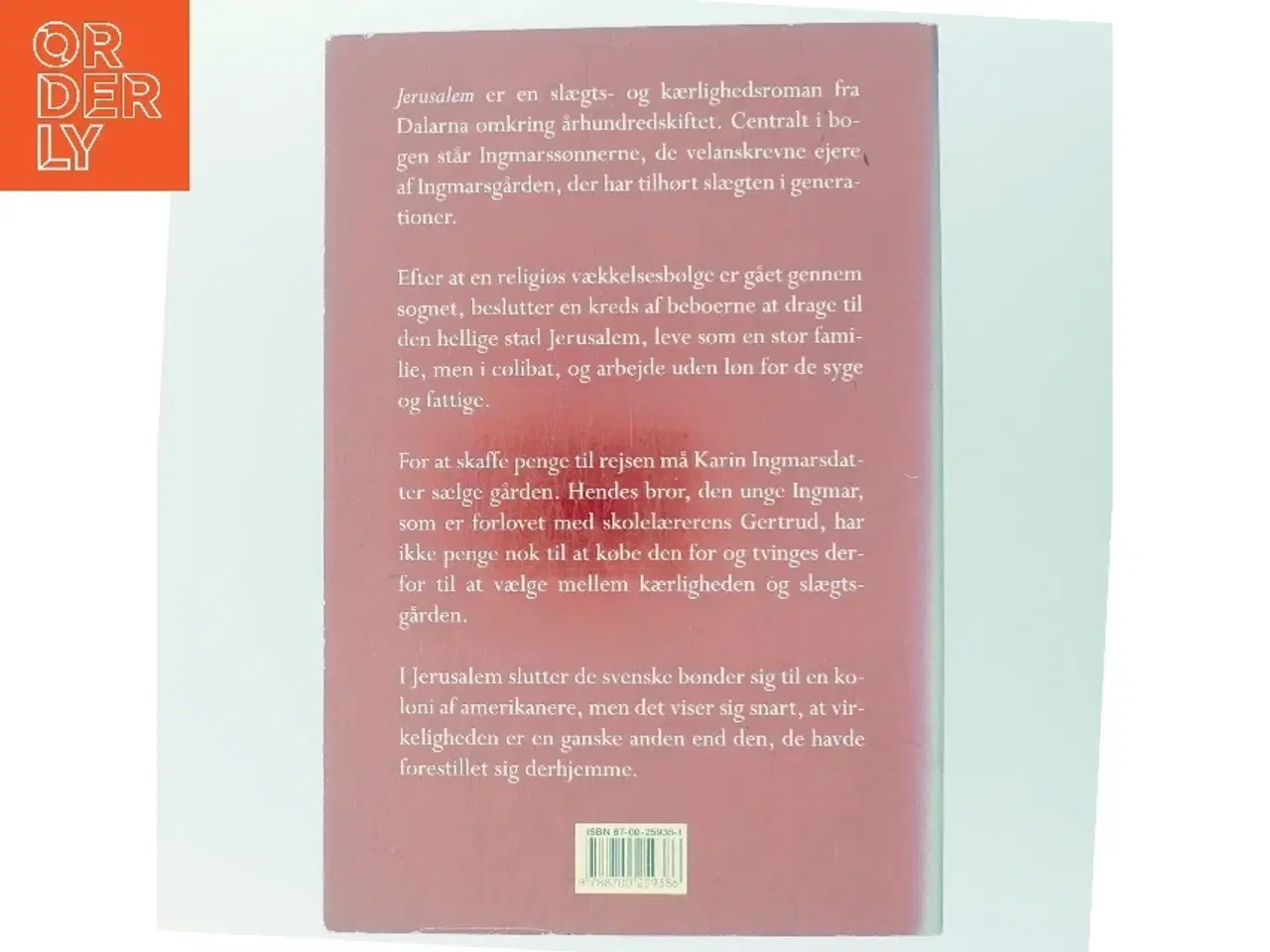 Billede 3 - Jerusalem I-II : to fortællinger af Selma Lagerlf (Bog)