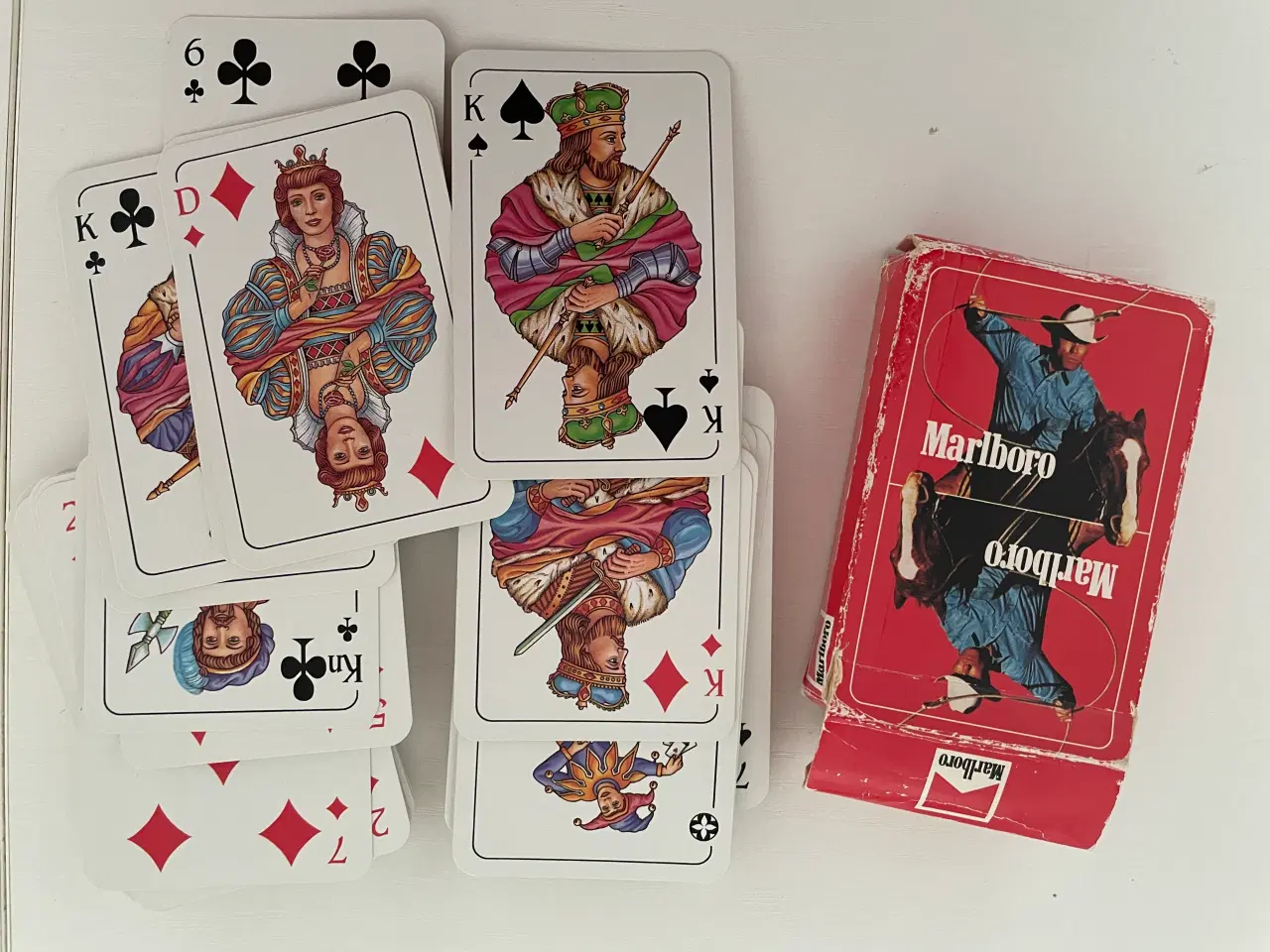 Billede 3 - Spillekort med reklame 
