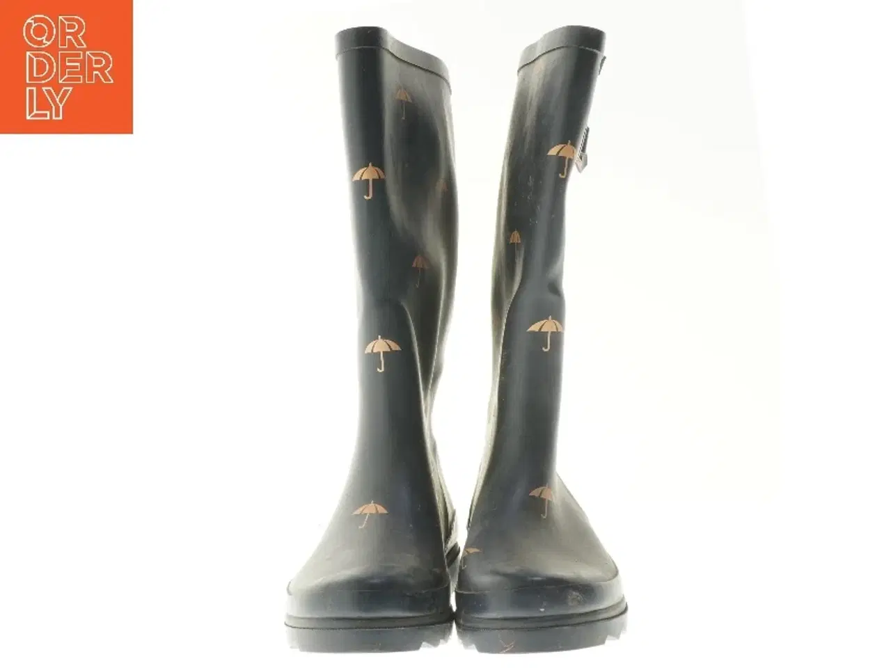 Billede 3 - Sofie Snoer Gummistøvler med paraplymønster (str. 36 )