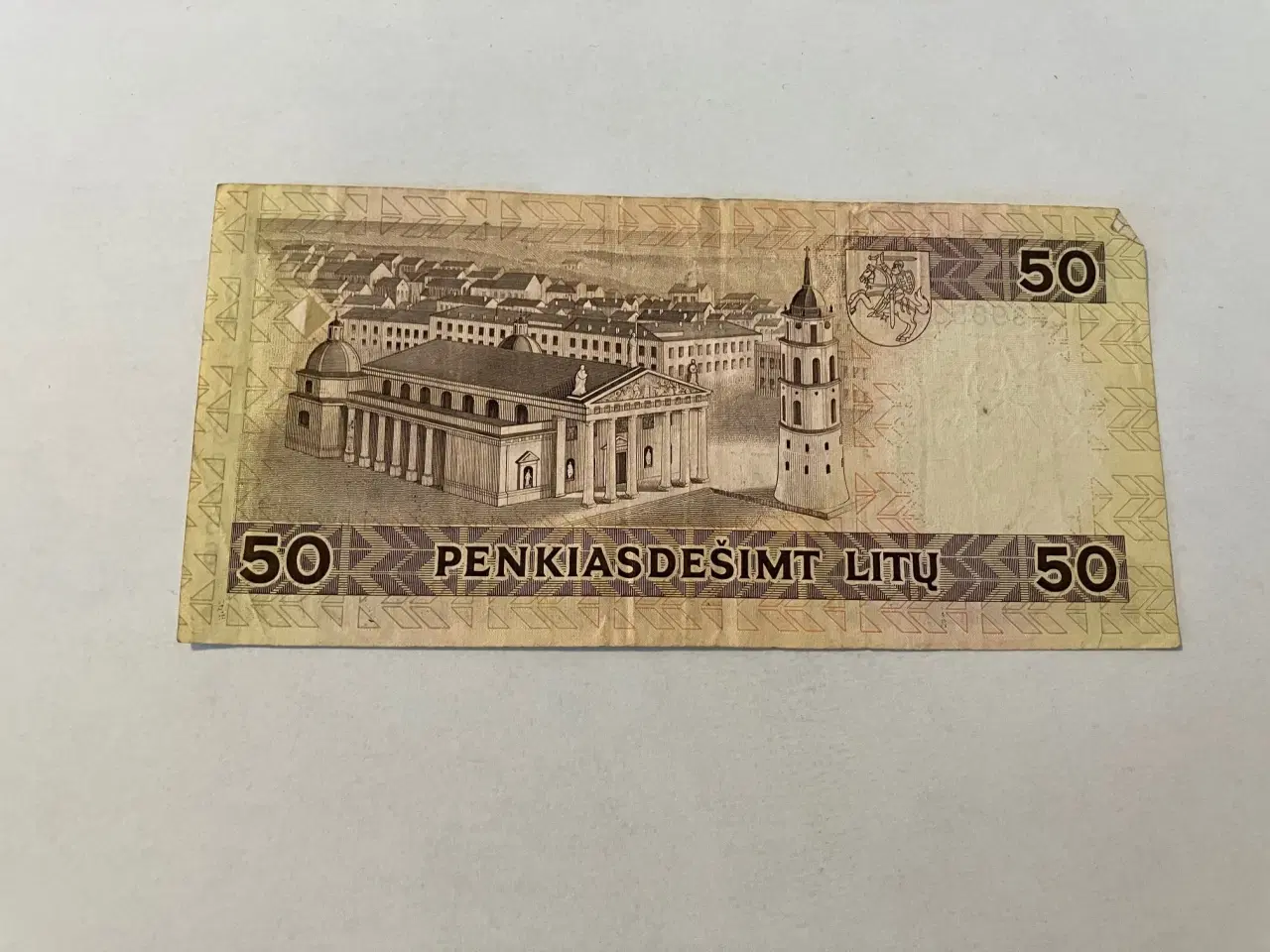 Billede 2 - 50 Litu Lithuania 1993