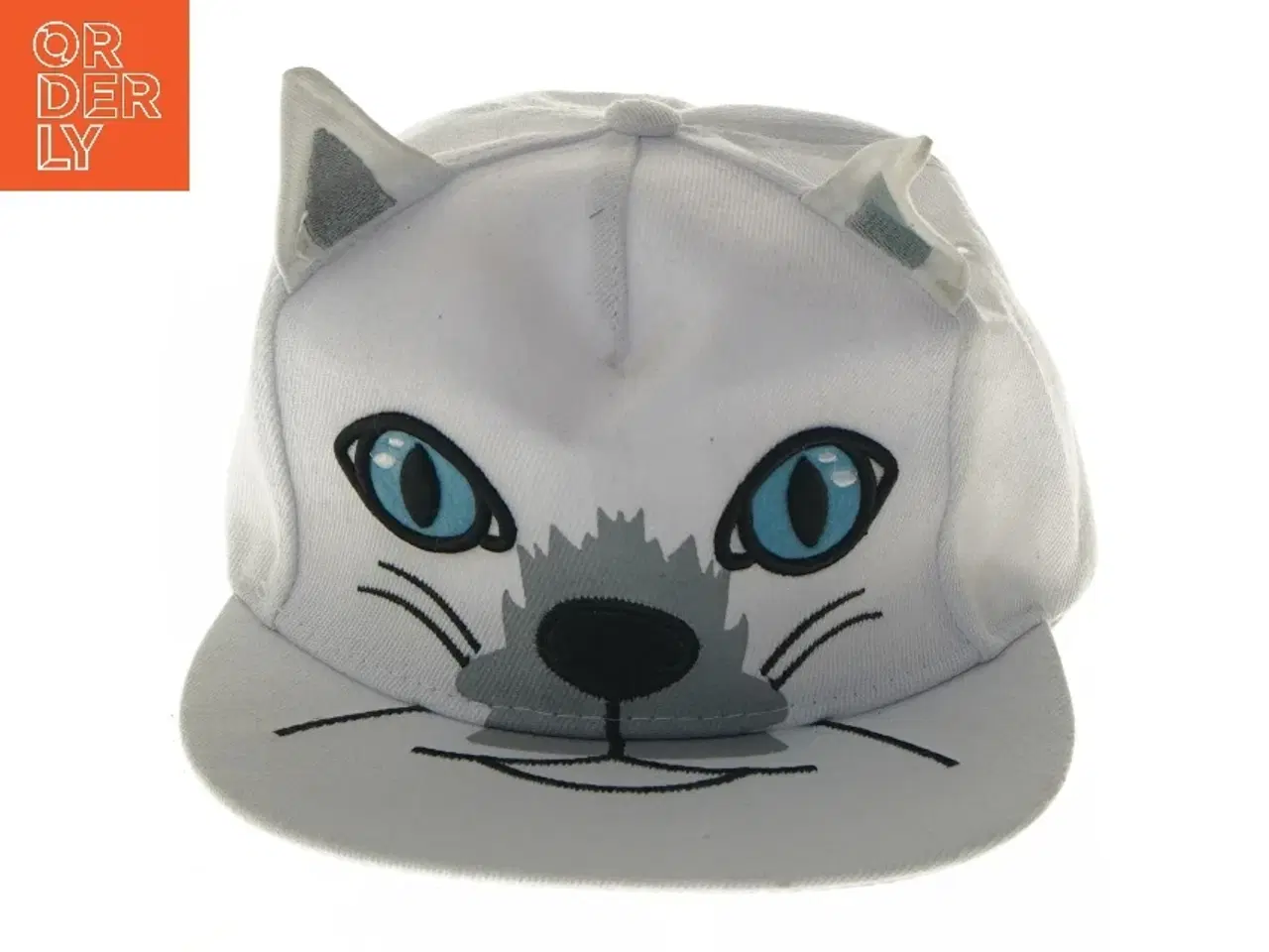 Billede 1 - Kasket med kattemotiv fra Brit (str. Ø 20 cm)