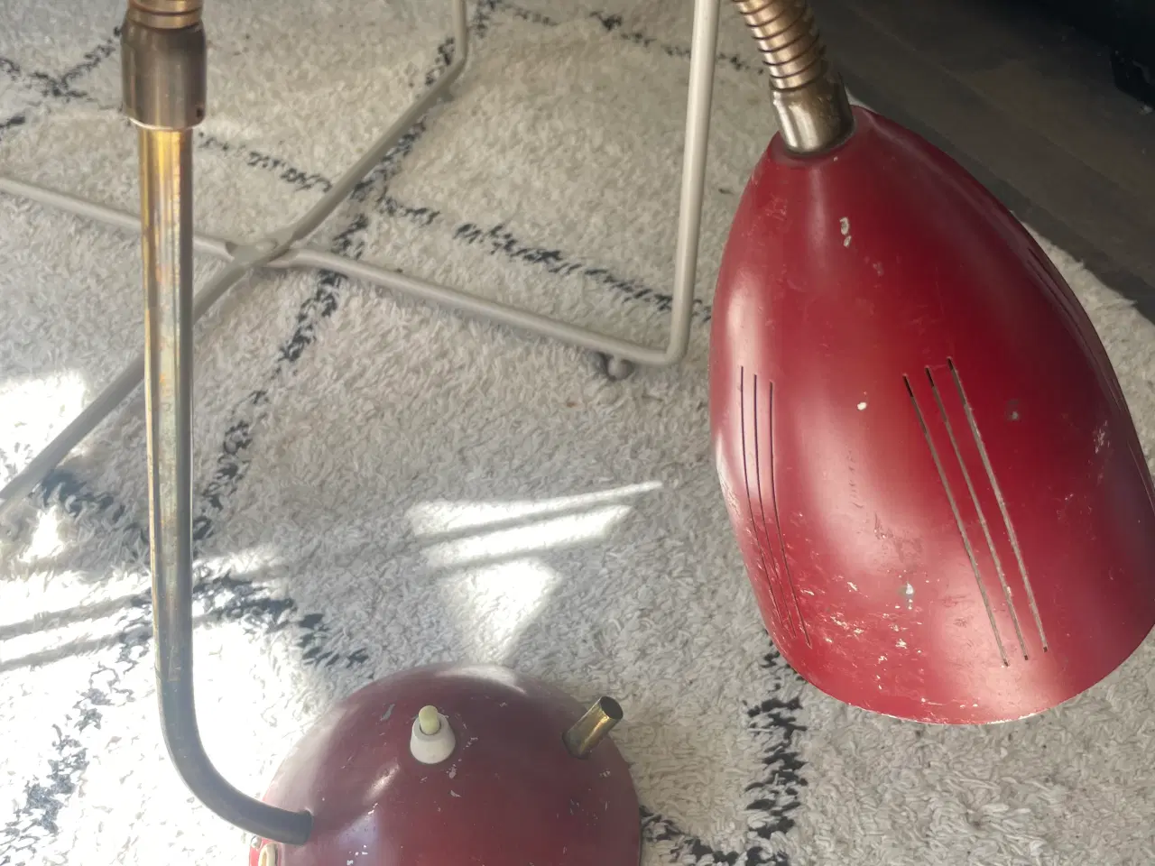 Billede 1 - Retro vintage bordlampe 