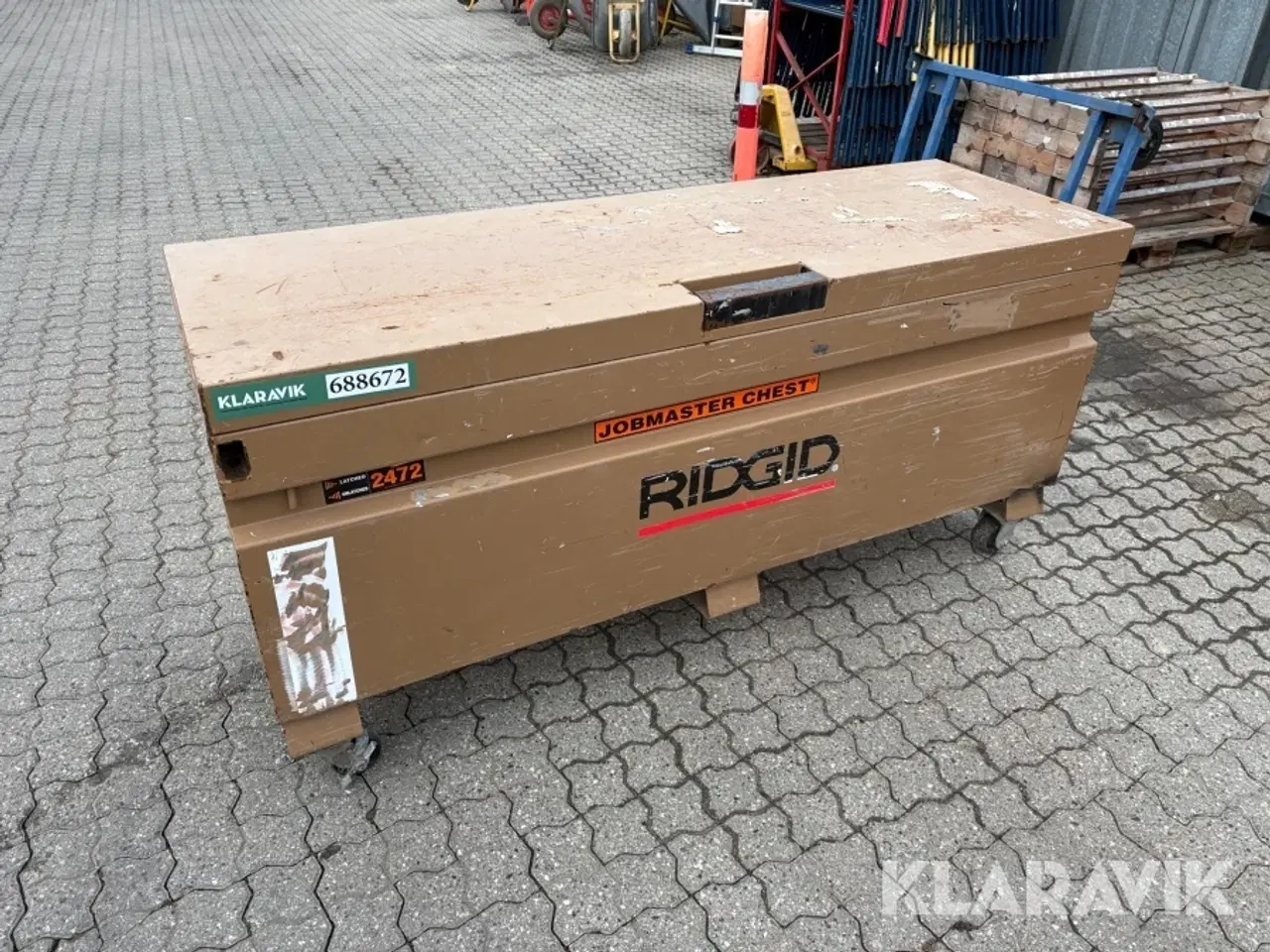 Billede 3 - Værktøjskasse RIDGID Jobmaster Chest 2472 184 x 62 x 108 cm