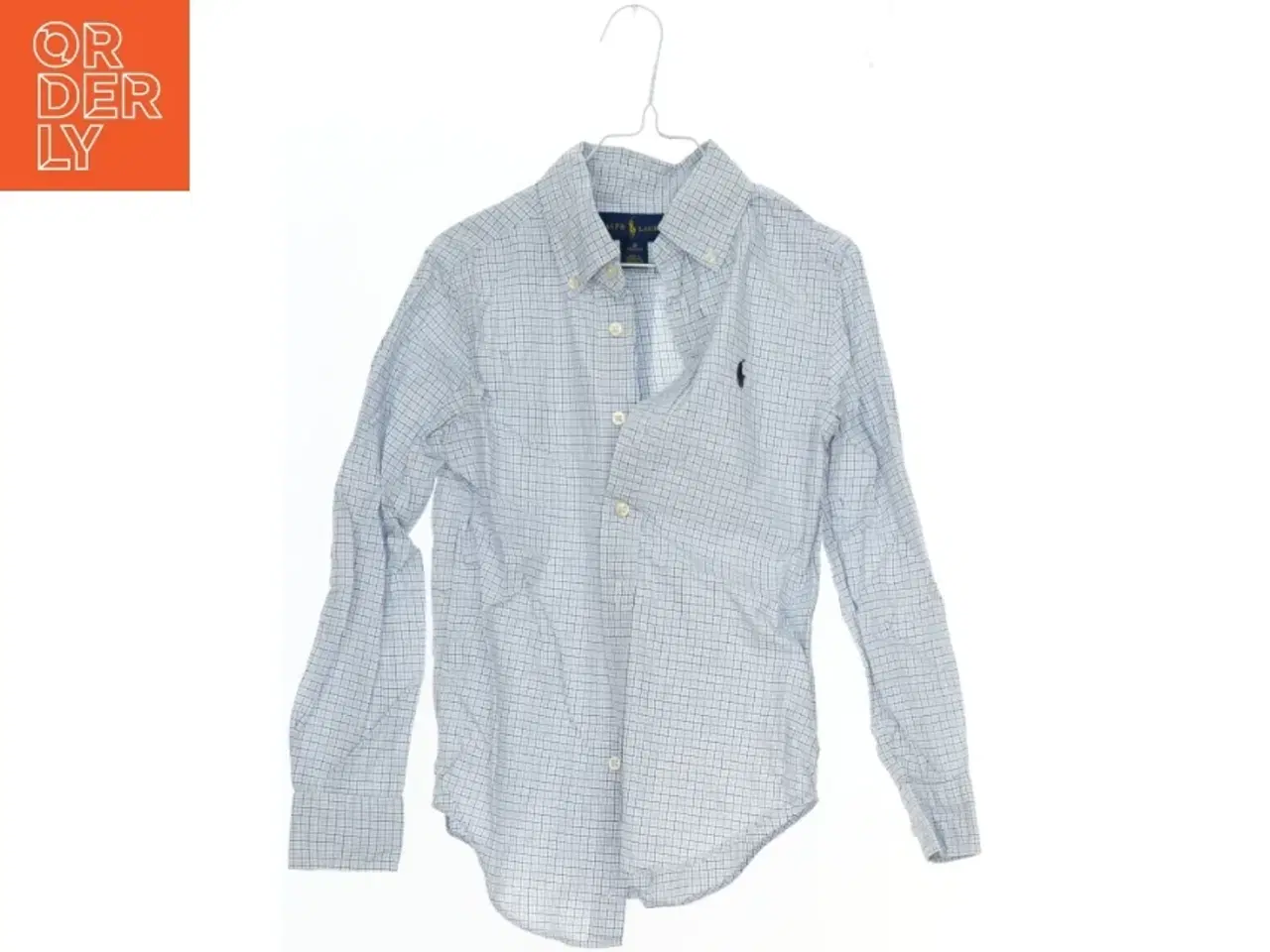 Billede 1 - Langærmet Skjorte med Rutemønster fra Ralph Lauren (str. 128)