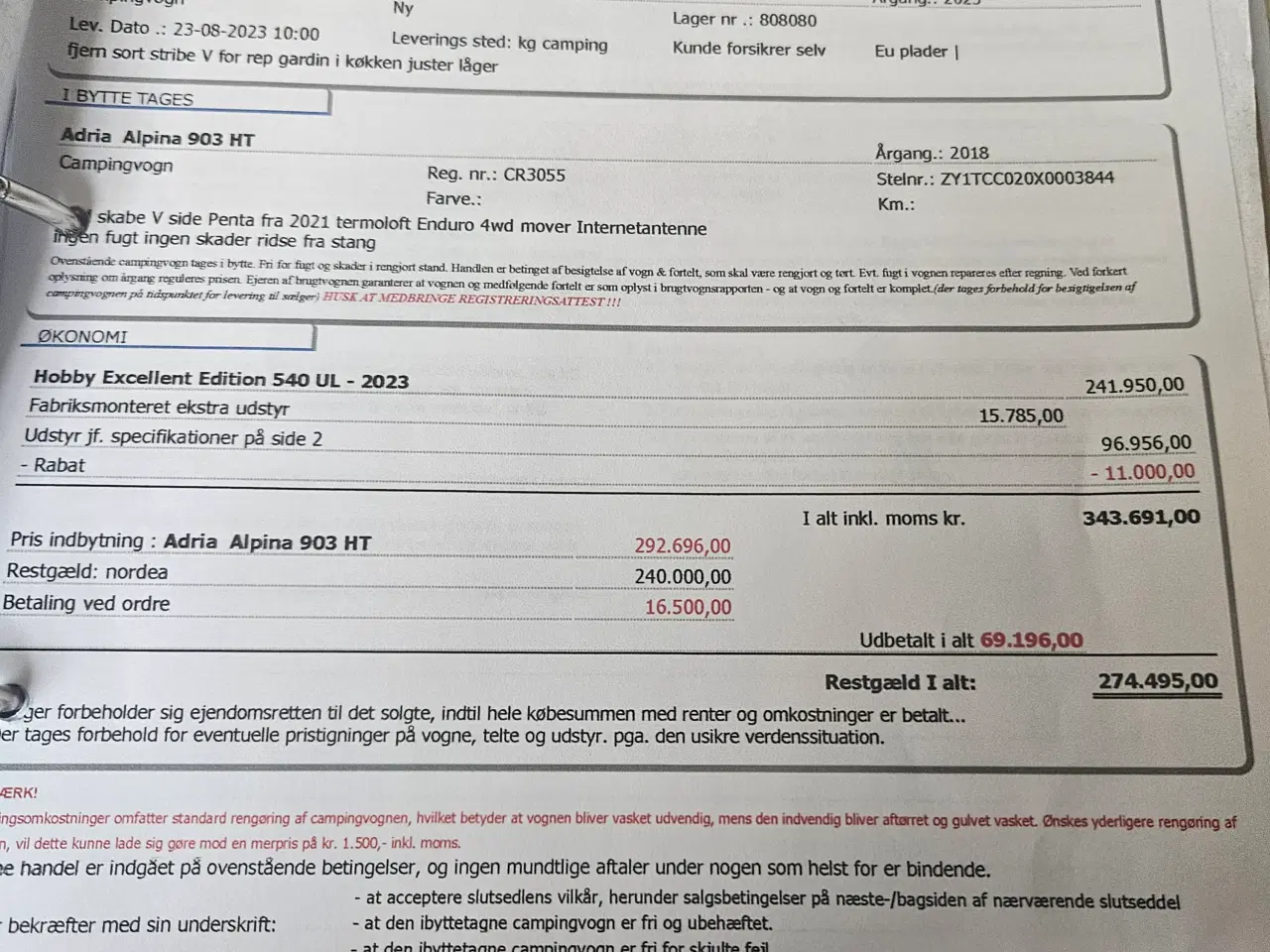 Billede 7 - Hobby excellent edition 540 ul årgang 2023