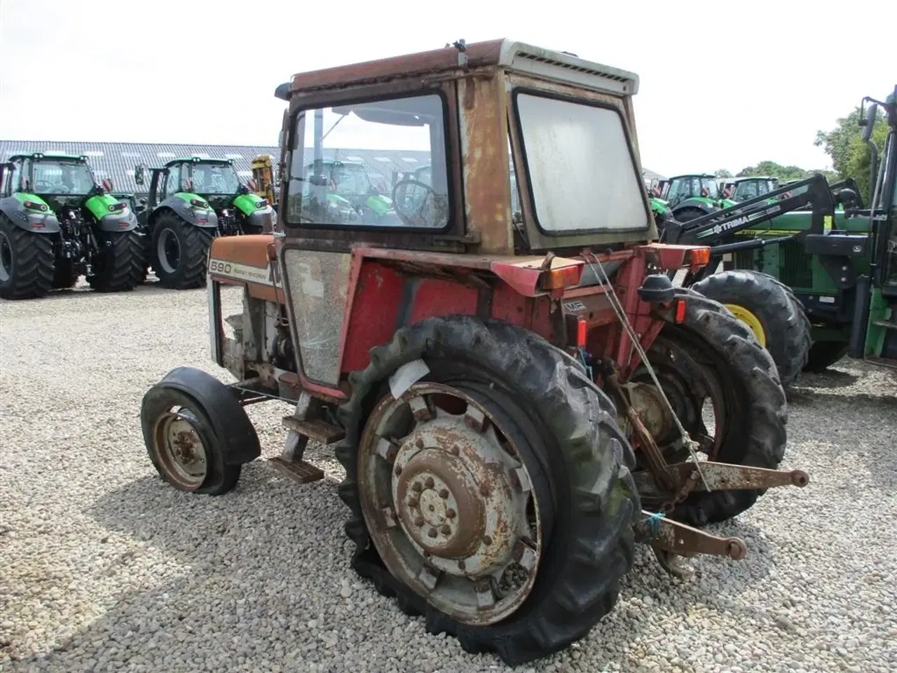 Billede 4 - Massey Ferguson 590 Motor sidder fast