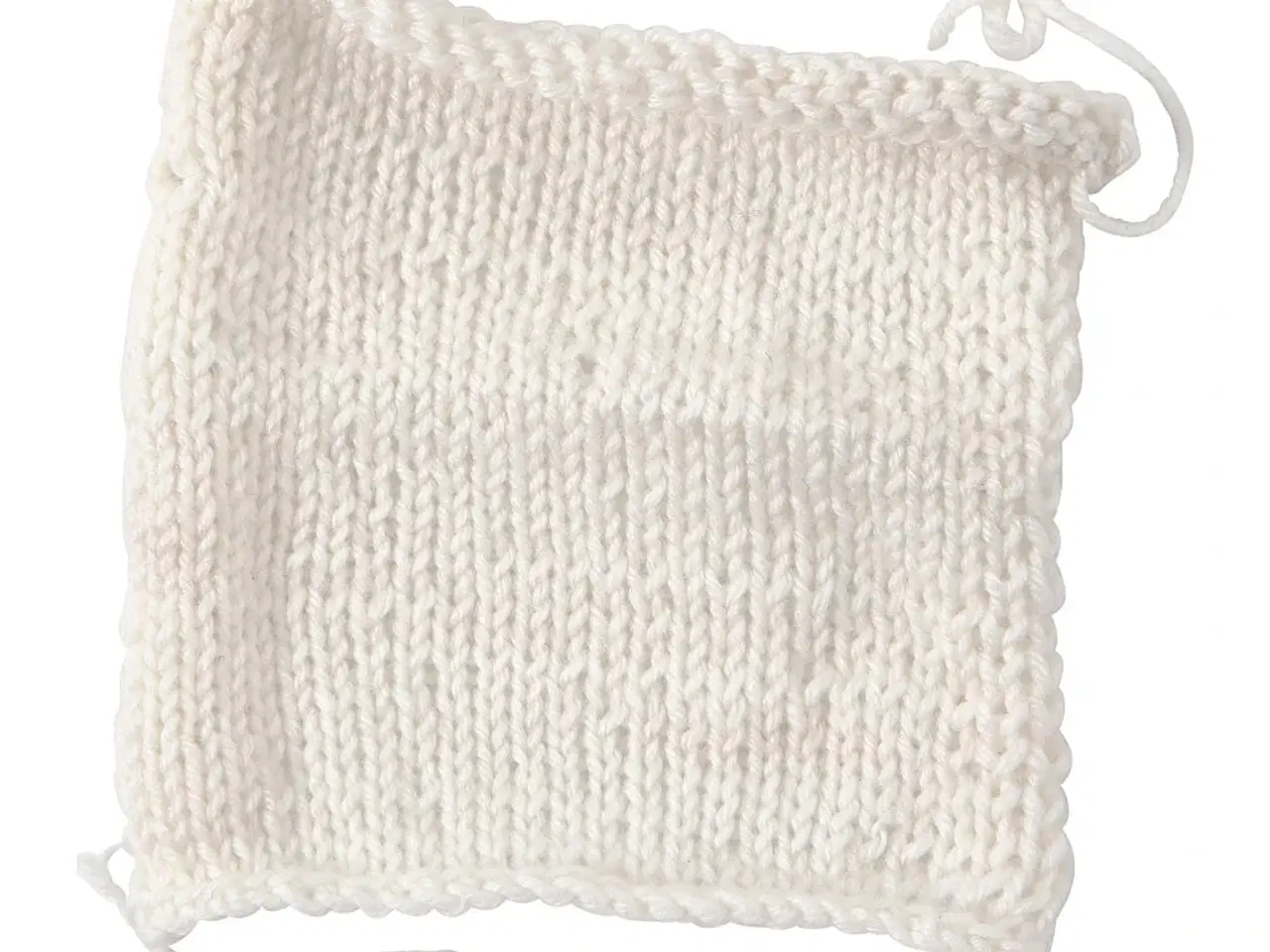 Billede 1 - Blødt Babygarn i Hvid - 100% Merinould, 50g