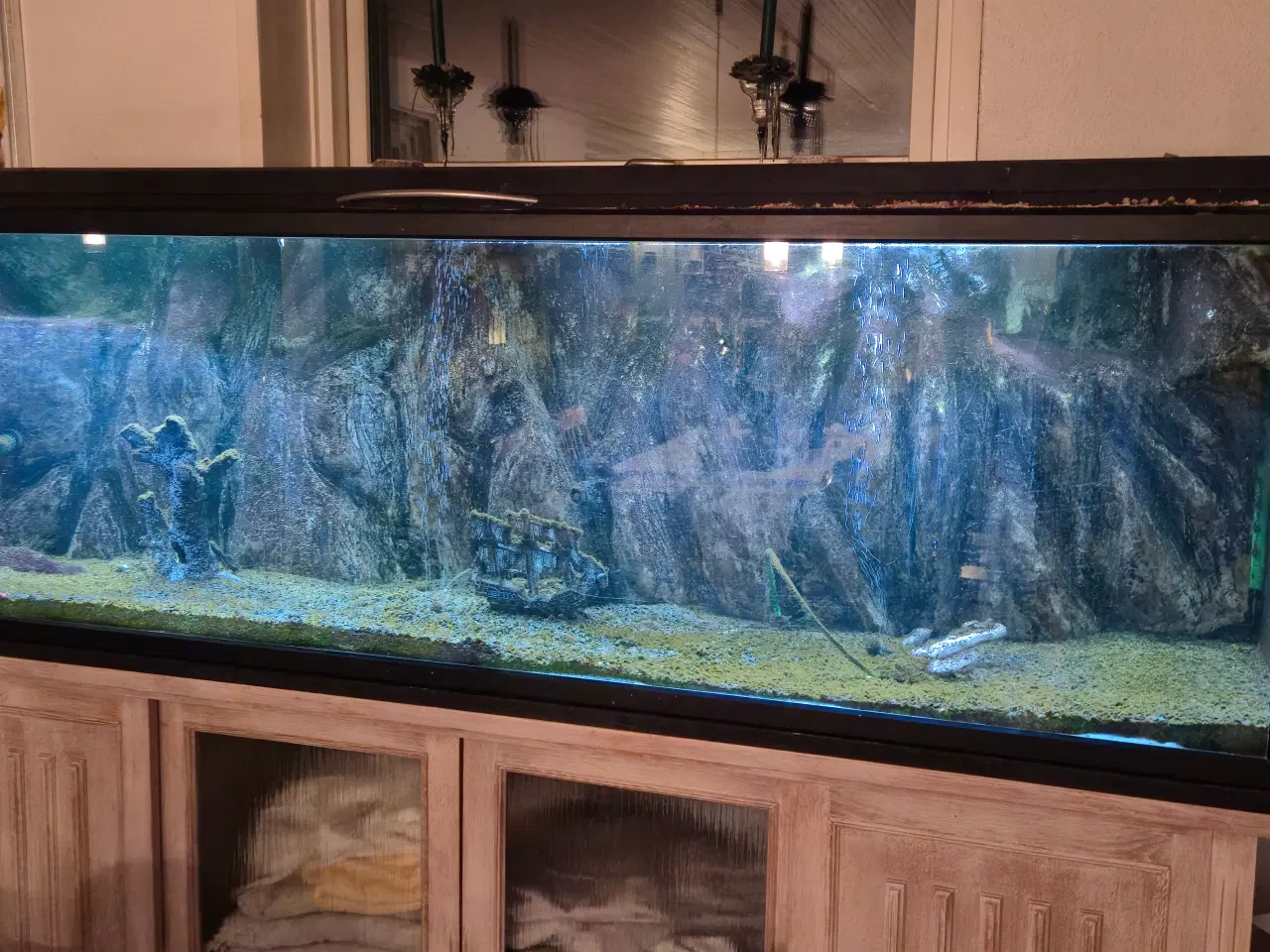 Billede 11 - 660L akvarie med 3D baggrund